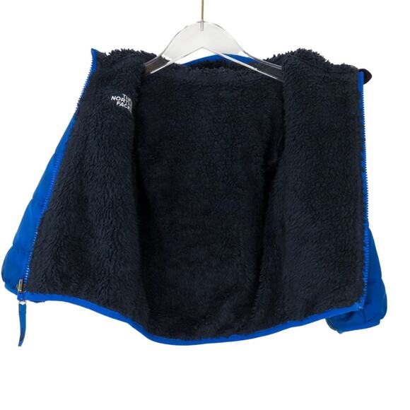 The North Face Toddler Blue & Black Reversible Puffer Coat 2T - Picture 6 of 10